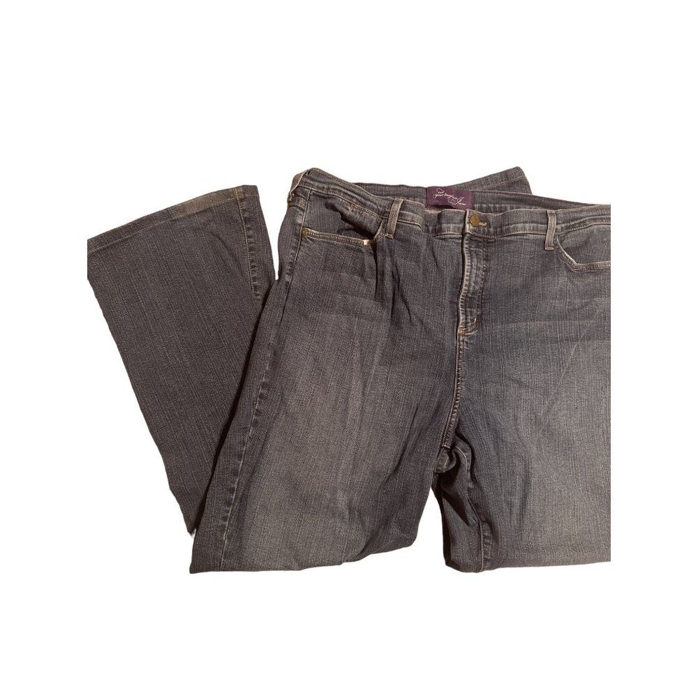 NYDJ Not Your Daughters Jeans Size 20W‎ Dark Wash Wide Leg Style W700U5 Pocket